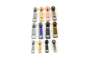 For Deepeel ZT139 Open-End Garment Zipper Puller 3# & 5# Zipper Hardware Accessories with Zinc Zipper Slider