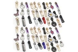 Factory Direct Sales 5# Zinc Alloy Non Lock General Zipper Pull Slider for Luggage