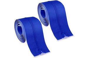 213cm Self-Adhesive Nylon Zipper Custom Length 7ft 213cm for Construction Cleaning Restoration