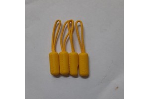 Wholesale Nylon Zip Accessories String Cord Slider Puller for Bags Pouches Tents Clothing-Durable Rubber Rope for Garments