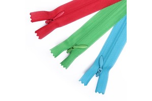 No.3 Nylon Close-end Invisible Zippers for Garment /Bag/ Pillow/ Skirt