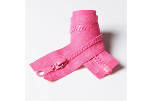 New No.5 Custom Length Nylon Resin Closed-end Zipper Plastic Teeth Waterproof for Down Jackets Bags Garments