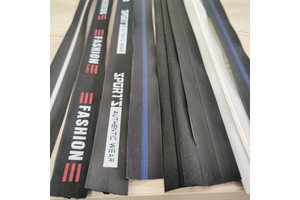 Custom Logo Raincoat with High Quality 3# PU Nylon Waterproof Open-End Zipper Long Chain Available