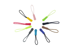 Zipper Puller for Bag Custom Brand Logo Rubber Style Silicon Cartoon Eco-friendly Silicone Customized Color Zipper Sliders