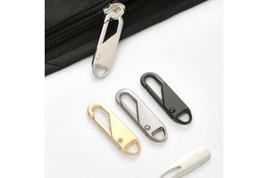 SAS Zipper Supplier Removable Portable Zip Pull Gold Silver Black Detachable Zipper Head Slider Puller