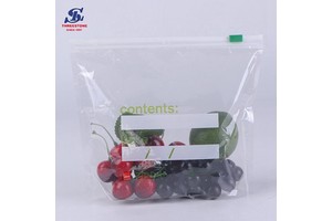 Slider Ziplock Storage Bag, Freezer Bag