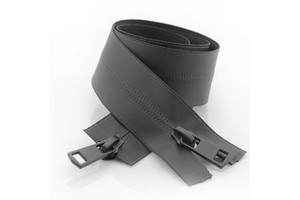 Deepeel KY2194 5# 60-120cm Garment Sewing Accessories Double Sliders Zip Open-End Waterproof Zipper