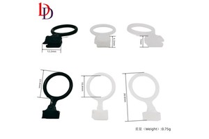 Custom High Quality Plastic Polyethylene Zipper Slider Zipper Head Reusable for Filing Bag Sealing Mouth