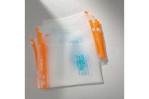 Custom Reusable Plastic Zipper Lock Packaging Bags - for Food and Fruit Storage Transparent Slider Zipper Bags