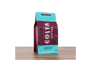 Custom Printed 4 Side Seal Slider Zipper Bags Aluminum Foil Vacuum Sealed Pouches for Pet Food Coffee