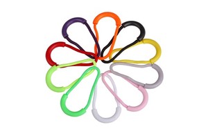 Wholesale Custom U-Type Rubber Zipper Pullers PVC Silicone Zipper Slider for Luggage & Backpacks