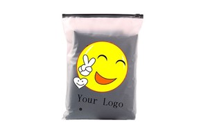 Custom Printed Ziplock Pouch Matte Frosted Clothing Bags with Logo Self-Sealing Clear Plastic Packaging Shirts and Clothes