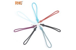 RHC Custom Zipper Pull Cord Orange/Purple Durable Nylon Reflective Outdoor Gear for Jackets and Bags