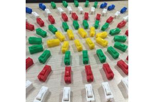 Multi-Color Custom PE PVC Various Shapes Sustainable Durable Plastic Zipper Slider Header for Garment Packing Bags