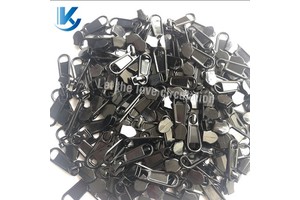 Customizable Reversible Zipper Slider for Handbags and Garments Metal (Brass and Zinc) Non-lock Puller Head for Bags