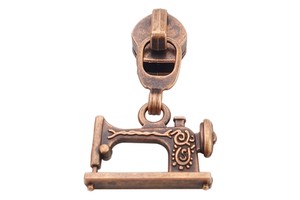 Hot Selling Custom Metal Zipper Slider Nylon Zipper Pull for Bags or Hoodie