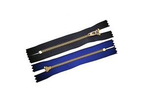 Custom Fashion Nylon & Polyester Zipper with Striped Fabric Long Chain and Silver Teeth Zipper Accessories