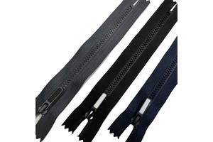 Wholesale Customized 3# Auto Lock Resin Zipper Plastic Zipper with End Close for Clothing Bag Pocket Home Textile