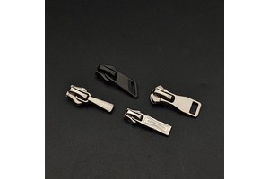 Custom Logo Metal Zipper Pull Charms Custom Made Bag Metal Zipper Slider Puller for Handbag Garment