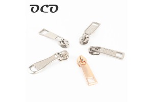 OCO Wholesale Custom 5 Zip Sliders Custom Logo Puller Zipper for Bags Zipper Puller