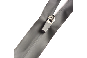 5# Nylon Waterproof Zipper with Metal Pull Tab Open-End Injection Code for Outdoor Jackets, Bags, Garments, Shoes, Home Textiles