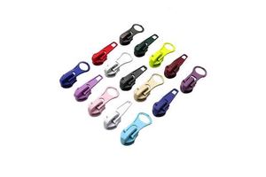 Custom logo Auto Lock Metal Zipper Sliders Size 5 Puller