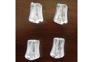 Factory Direct Sale PVC Low Price Custom Color PE Transparent Sustainable Waterproof Plastic Zipper Slider Header