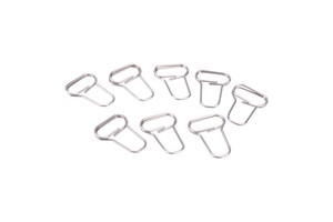 Factory Customized High Quality Stainless Steel Zipper Pull Replacement Universal Metal Zipper Puller Slider