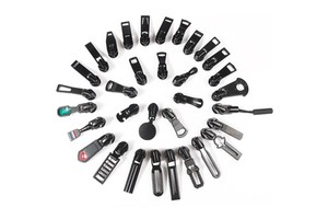 Wholesale Custom Metal Zipper Pulls for Luggage and Garment Tabs