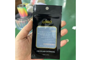 Custom logo Gift Packaging clear Plastic Zipper Bags Free Design Zip Lock Bags