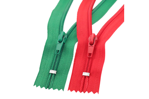 KY Heavy-Duty Nylon Zipper Good Adhesive Tape for Long Color Closed Nylon Coil for Pants Home Textiles Made Durable Plastic