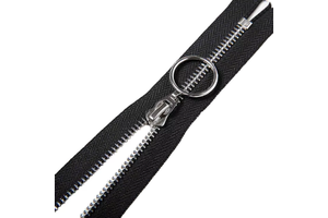 Manufacturer Wholesale Customizable Two-Way Zipper 3# 5# 8# for Bags and Garments Metal Zip Open End