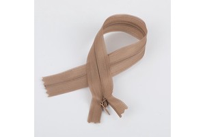 No. 3 Mesh Edge Invisible Zipper Color Closed-tail Nylon Zipper for Dress Garment Accessories