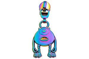 Customized rainbow Metals Slider Puller Designs Nylon Metal #5 Sew Craft Bag Metal Zip Pulls