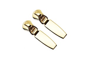 Custom logo Metal Zipper Puller 5# Nylon Zinc Alloy Zippers Slider Handbag Clothes Laser Name Zippers Pull for Bag Garment