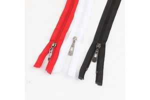 Fashion No.5 Resin Zipper Custom Open-end Plastic Resin Zipper for Clothes/Bag