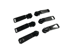 Quality Assurance Popular Custom Style Black Fashion Multi-purpose Zipper Sliders for Bags Clothes
