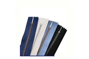 High Quality Stainless Steel Zippers for Jackets, Bags, and Industrial Use with Rust Resistance and Long-Lasting Durability