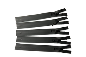 High Quality 5# Custom Length Custom Zipper Slider Fashion Nylon Waterproof Zipper for Pants Clothes