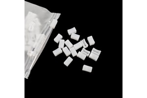 In-Stock Colored PE Automatic Plastic Zipper Sliders, Used for Stationery Bags Plastic Zipper Sliders