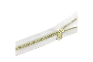 Rainbow Gradient 3# 5# Nylon Zippers Auto Lock Slider Long Chain Open-End Gold Silver Teeth Eco-Friendly Customizable Vacuum