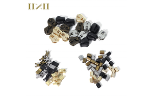 Fashion Customize Bag Making Accessories Zipper Slider Head and Puller Gold Zip Slider Puller Metal for Handbags Zipper Slider