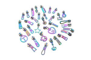 Custom #5 Metal Zipper Puller Free Design Clothing Metal Zipper Sliders Garments & Processing Accessories