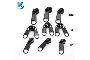 Custom Waterproof Luggage Bags with Single or Double Pull Metal Zipper Slider 8#10# Zinc Alloy Material