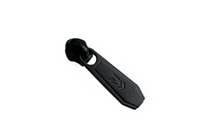 Custom Engraved Logo Zip Pull Garment Pullover Metal Slider for Bags and Clothing 5 Black Matt Finished Zipper Pulls Plastic