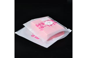 High Quality Plastic Custom Logo Clear Transparent Frosted EVA Zipper Poly Bag With Zip Lock for Clothing Packaging Underwear