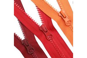 Custom Logo Color Auto Lock Open-End Long Chain Tape Tent Zipper Resin 5# Zipper for Clothes and Backpacks