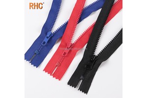 RHC #5/#3 Duracon Auto Lock Eco-Friendly Close-End Resin Zipper for Baby Jackets Bags Garments Shoes