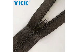 For YKK 2# Wholesale Nylon Resin Zip Presser Foot Coil Zippers Colorful Sewing Inventory Open-End Zipper Waterproof Feature