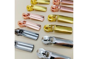 Wholesale Manufacturer Slider Potentiometer in Stock 5 # Smooth Metal Key Lock Slider Handmade Zipper Slider Exercise Machine